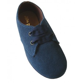 Blucher serraje azul