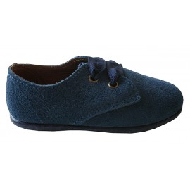 Blucher serraje azul