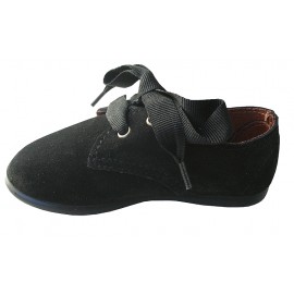 Blucher serraje negro