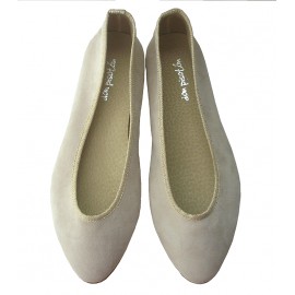 Bailarina beige-oro