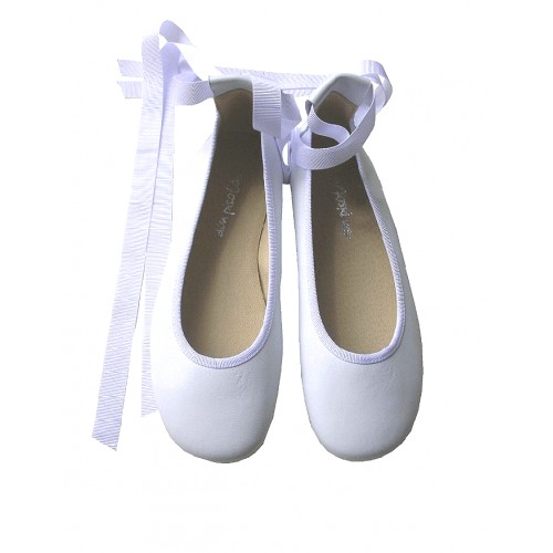 Bailarinas cintas blancas