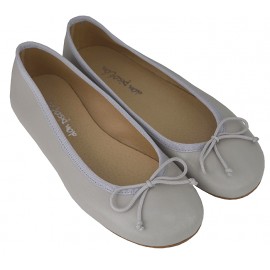 Bailarina gris basic.