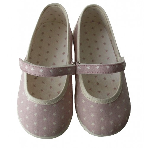 Velcro estrellas rosa