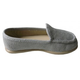 Mocasín lino gris